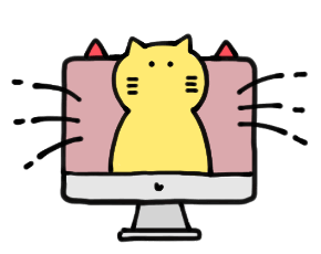 猫とパソコン